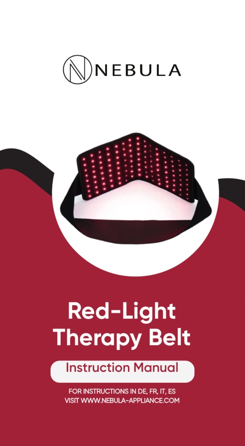 Nebula Red-Light Therapy Belt instruction manual