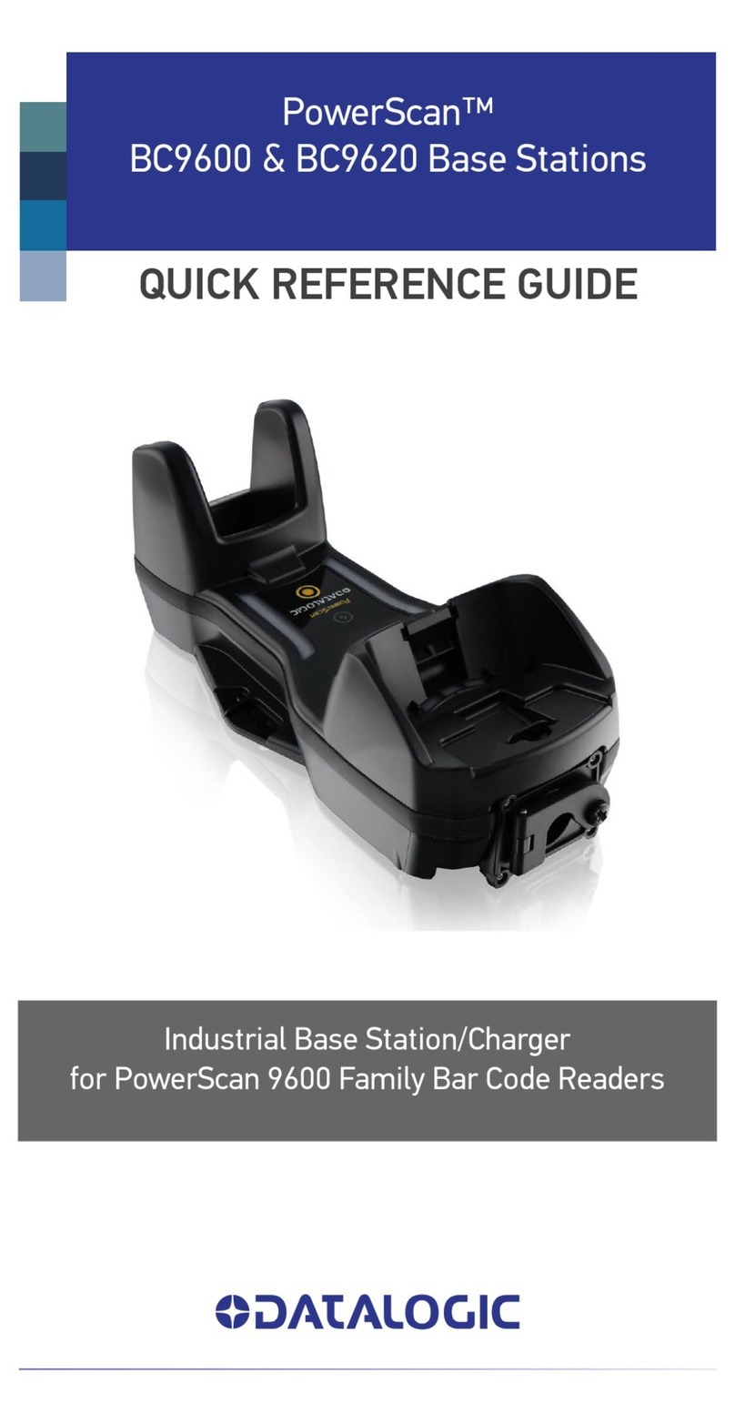 Datalogic PowerScan BC9620 Quick reference guide