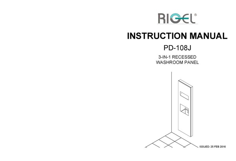 Rigel PD-108J instruction manual