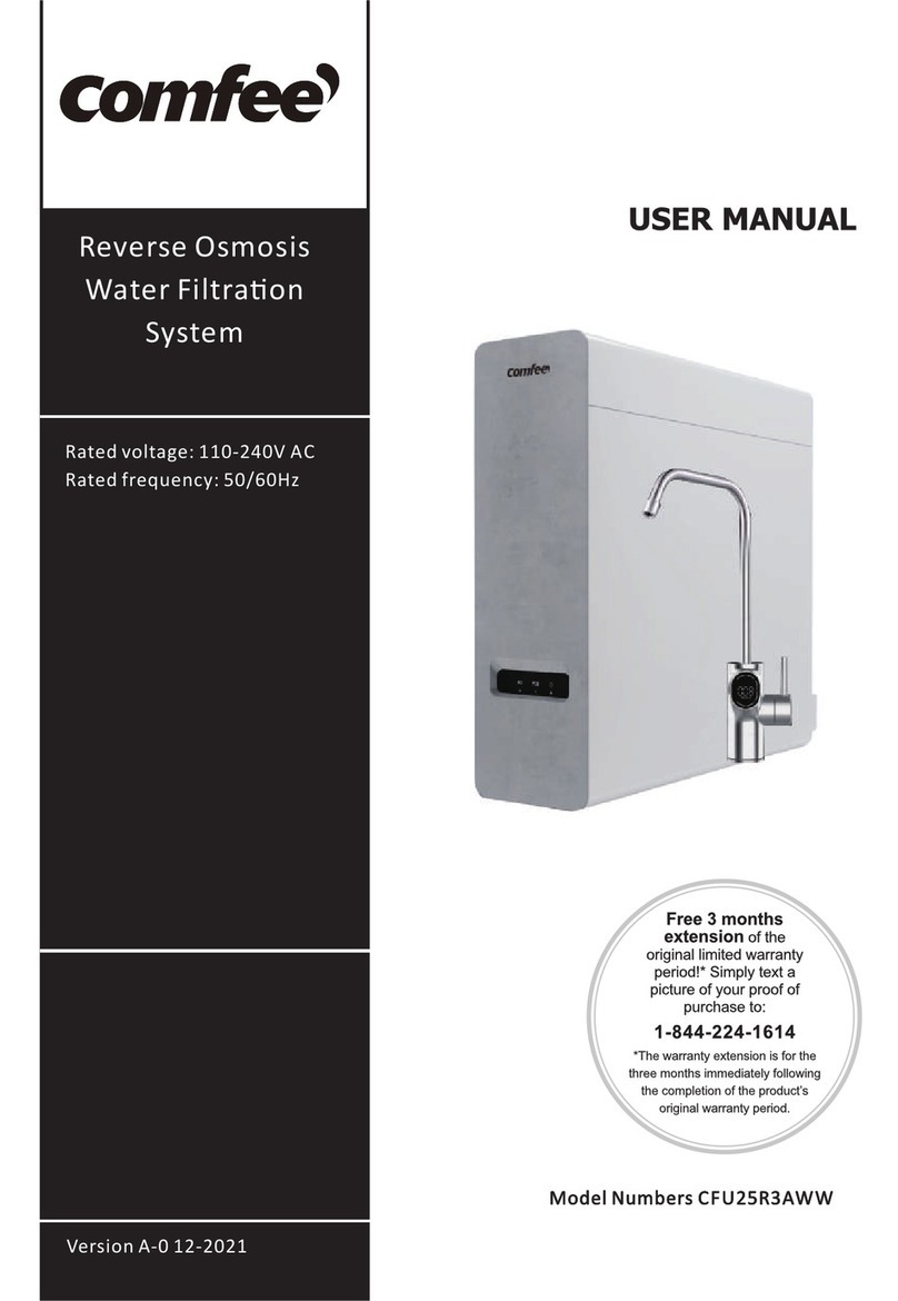Comfee CFU25R3AWW User manual