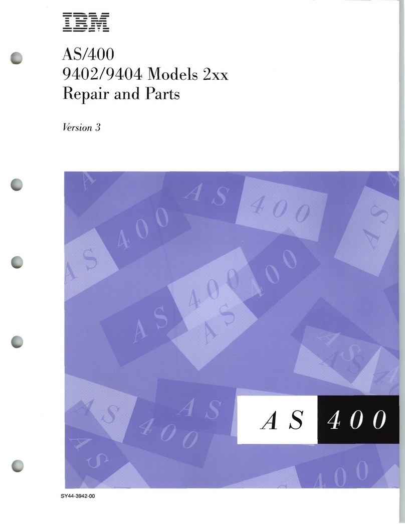 IBM AS/400 Use and care manual