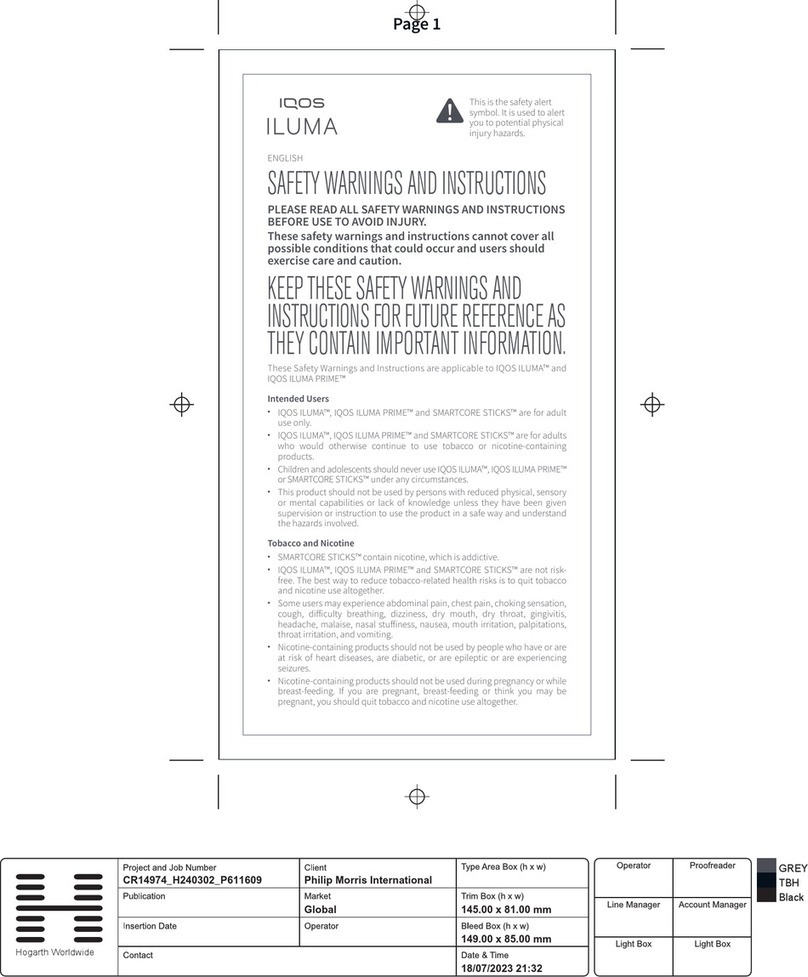 iQOS ILUMA PRIME C1502 manual