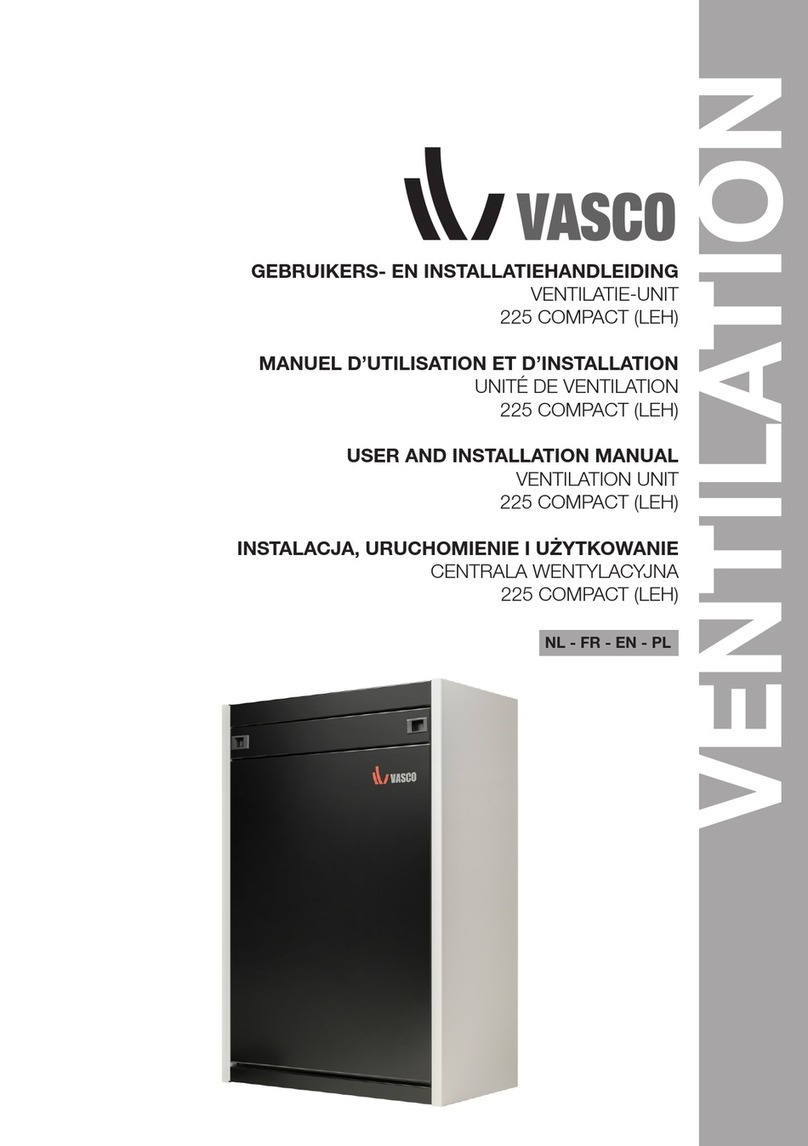 Vasco 225 COMPACT User and installation manual