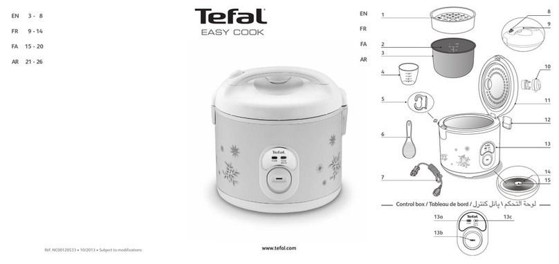 TEFAL RK101827 manual