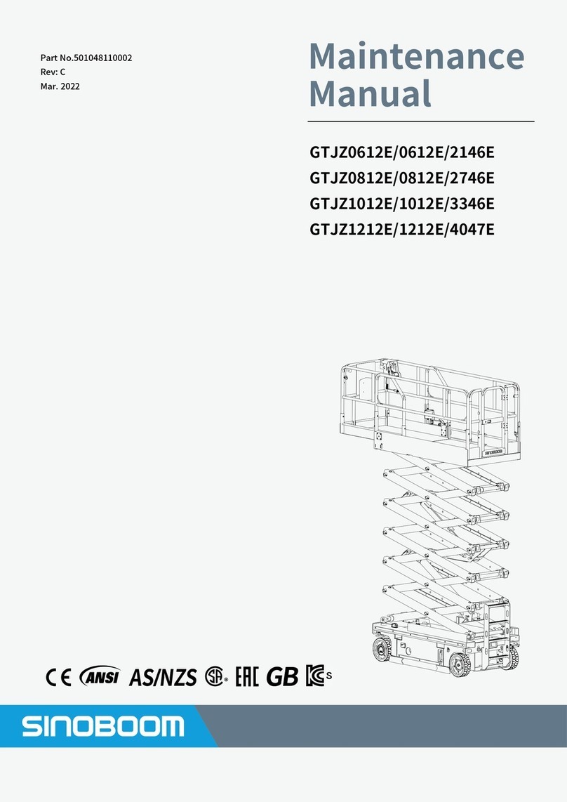 Sinoboom GTJZ0612E User manual