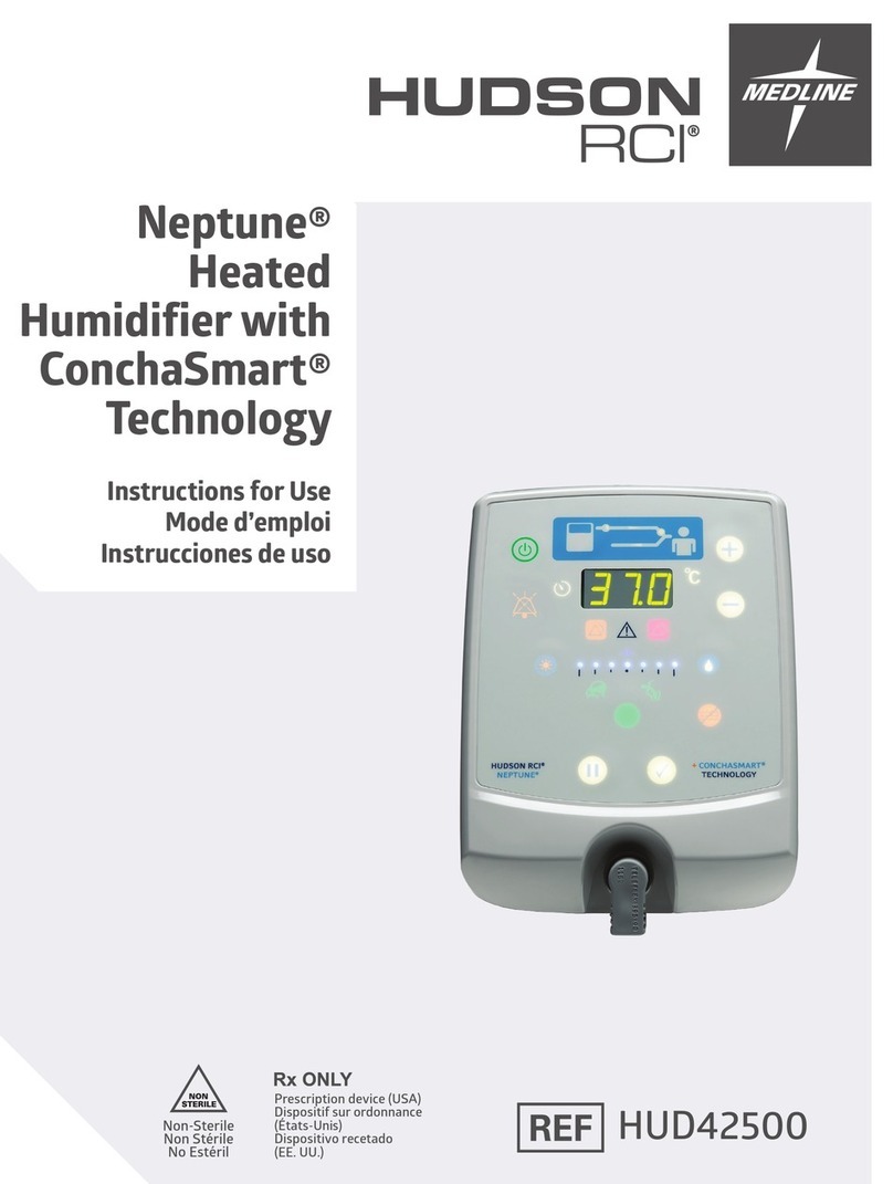 Medline HUDSON RCI Neptune ConchaSmart HUD42500 Instructions for use Medline HUDSON RCI Neptune ConchaSmart HUD42500 Instructions for use