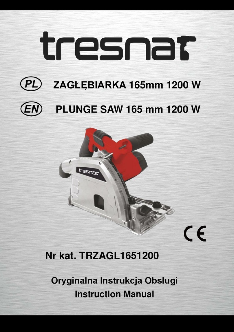 tresnar TRZAGL1651200 instruction manual
