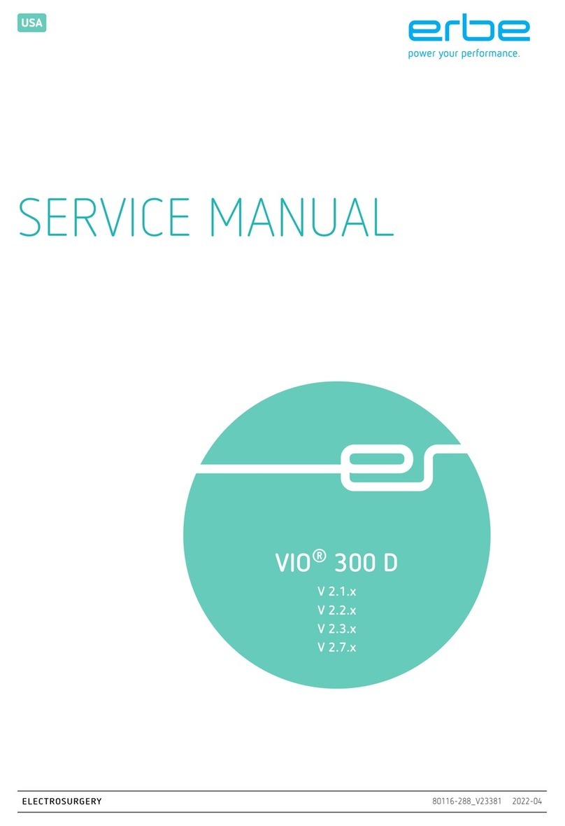 Erbe VIO 300 D User manual