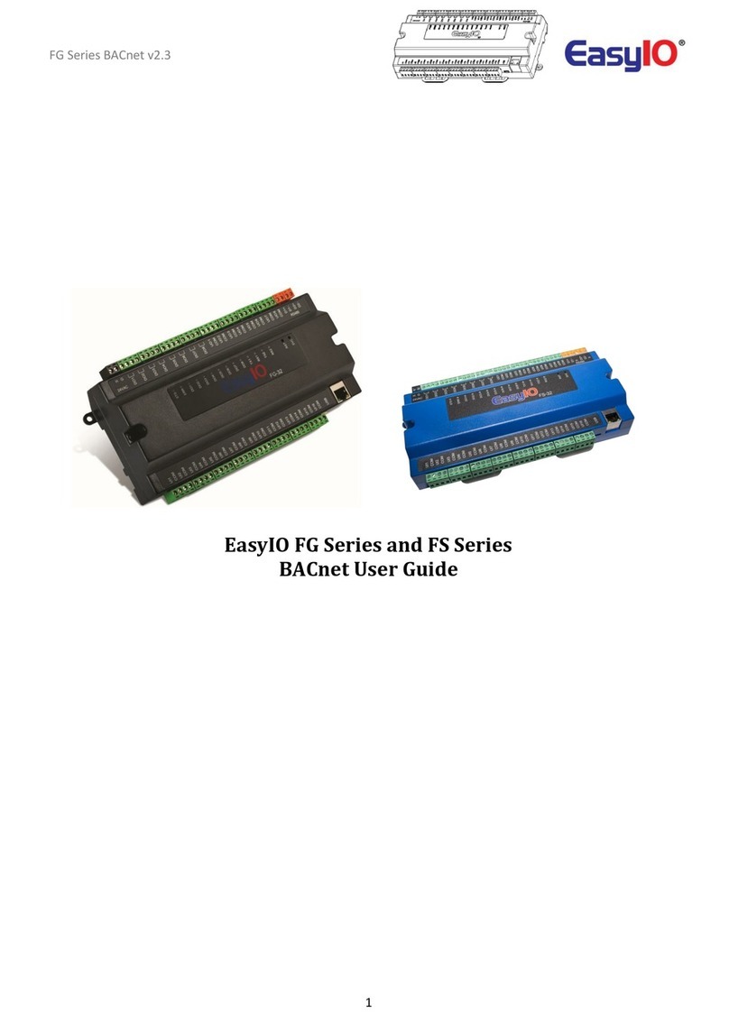 EasyIO FG Series User manual