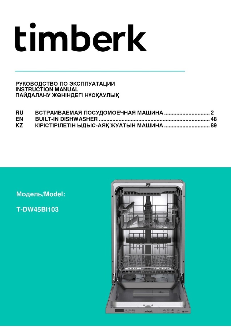 Timberk T-DW45BI103 instruction manual