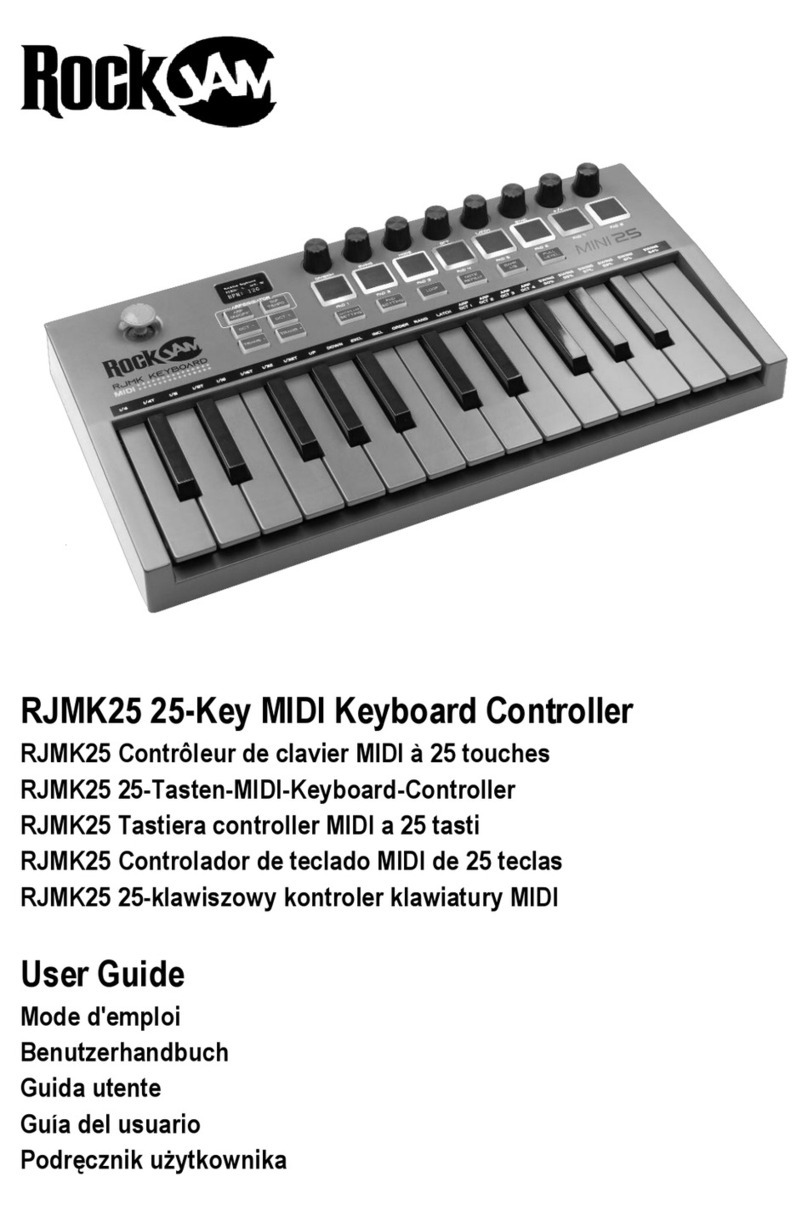 RockJam RJMK25 user guide
