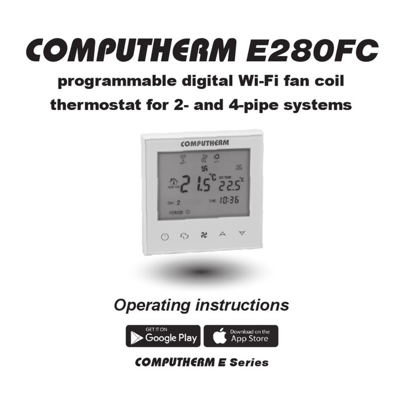 Quantrax Computherm E Series User manual