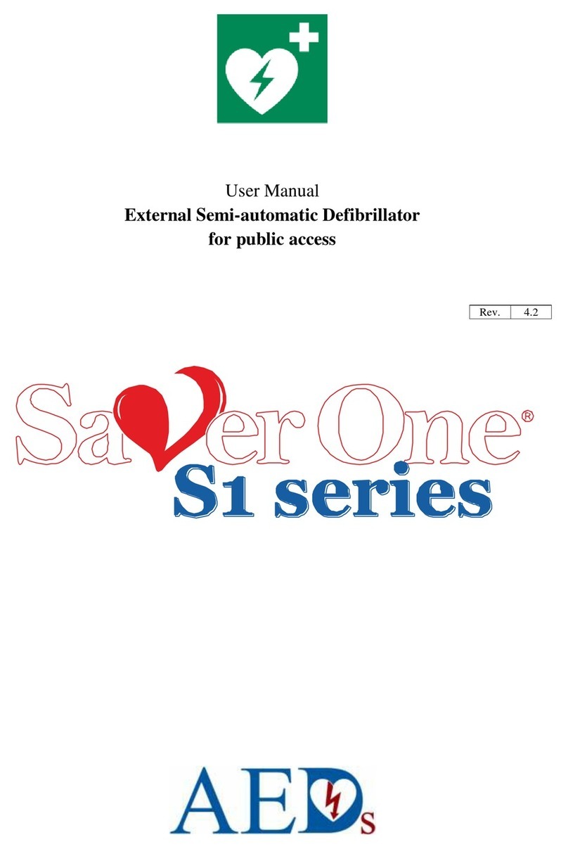 AED Saver One S1 Series User manual