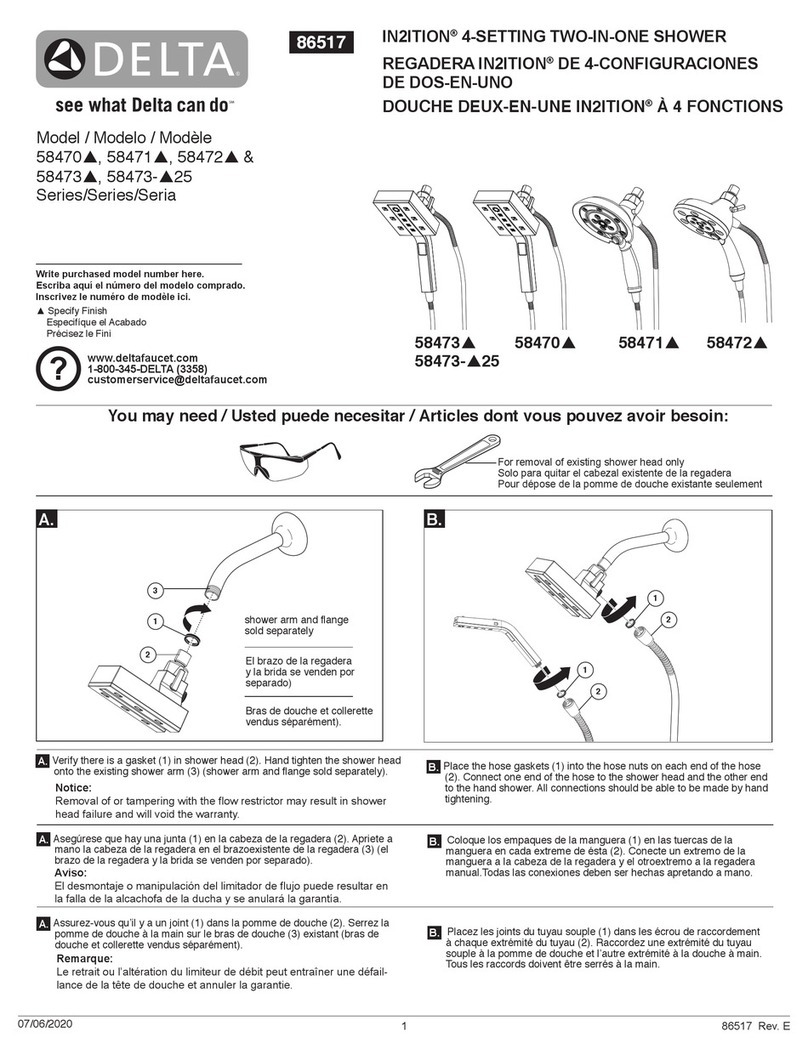 Delta IN2ITION 58470 Series User manual