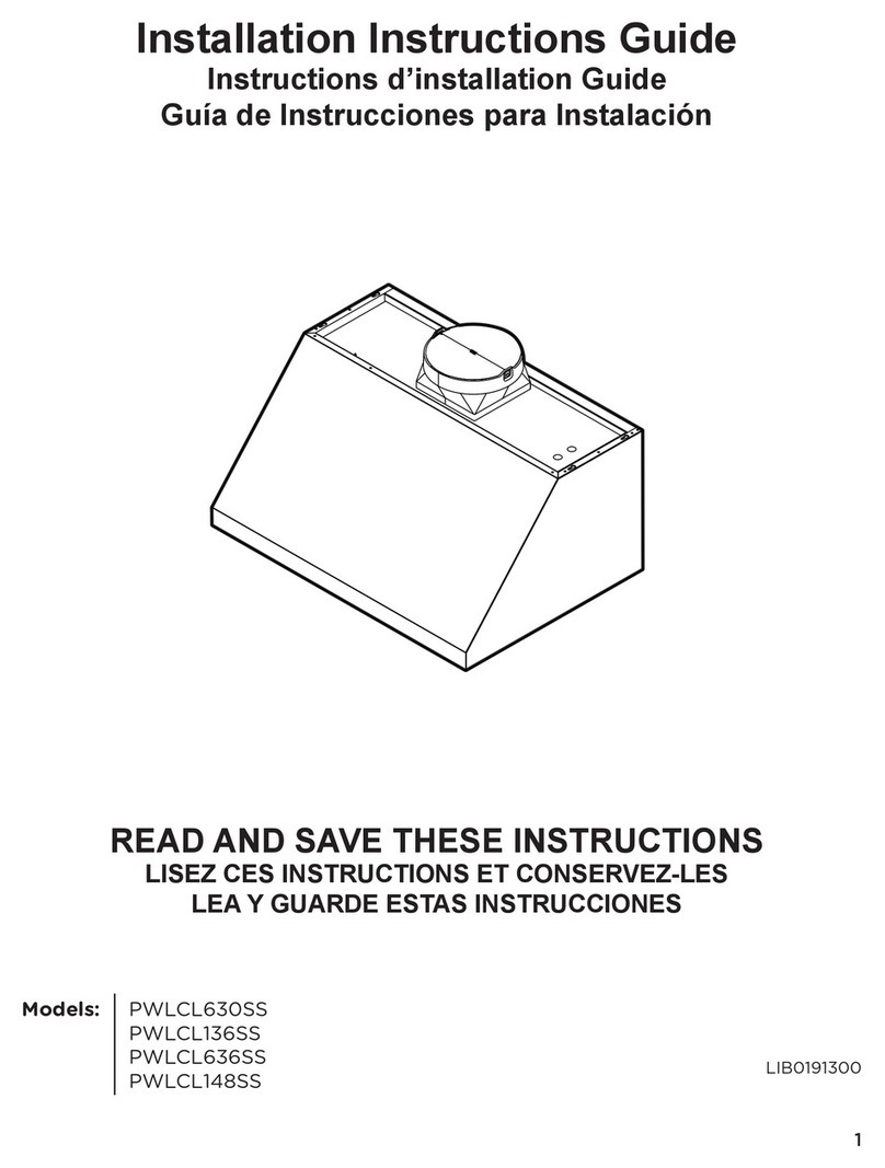 Yale PWLCL636SS Installation instruction guide