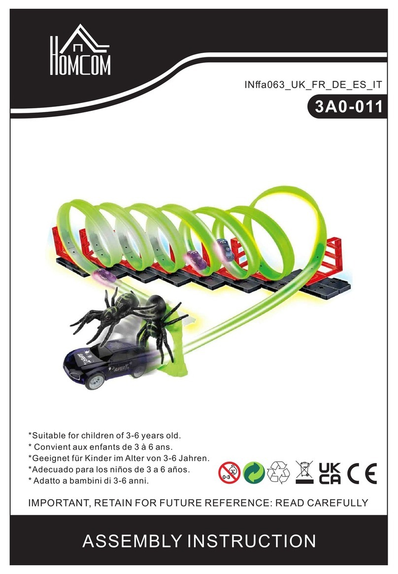 HOMCOM 3A0-011 Assembly instruction