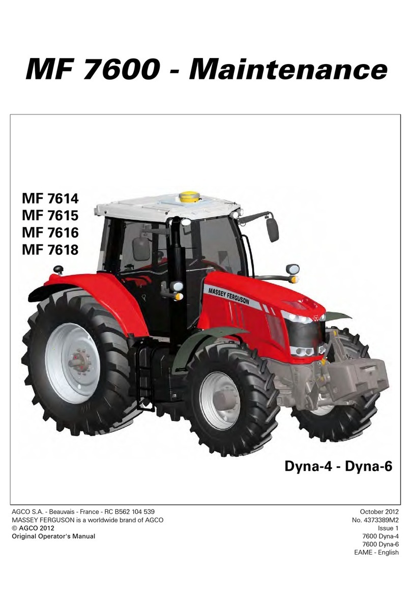 AGCO MASSEY FERGUSON MF 7600 Guide