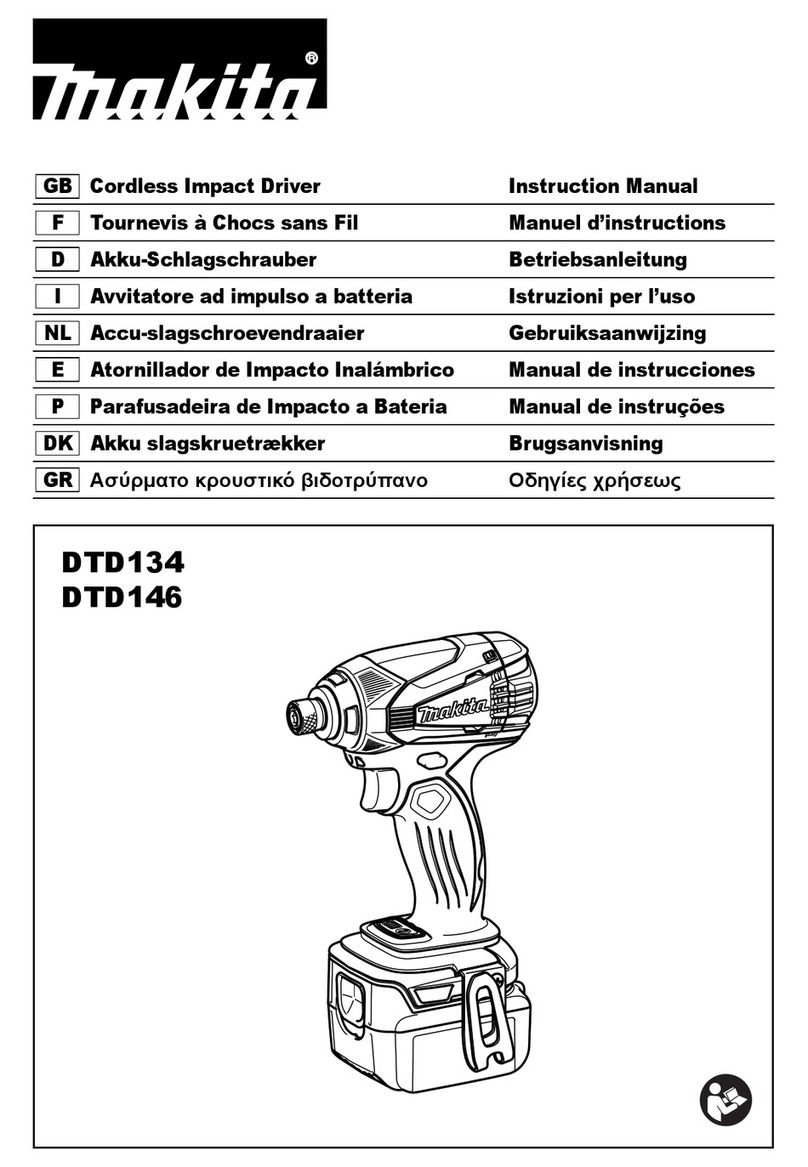 Makita DTD134RTJ User manual