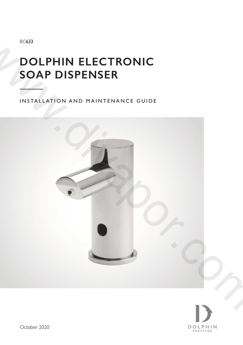 Dolphin BC633S Installation and maintenance guide