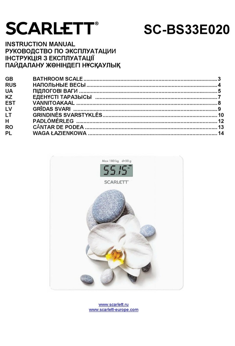 Scarlett SC-BS33E020 User manual