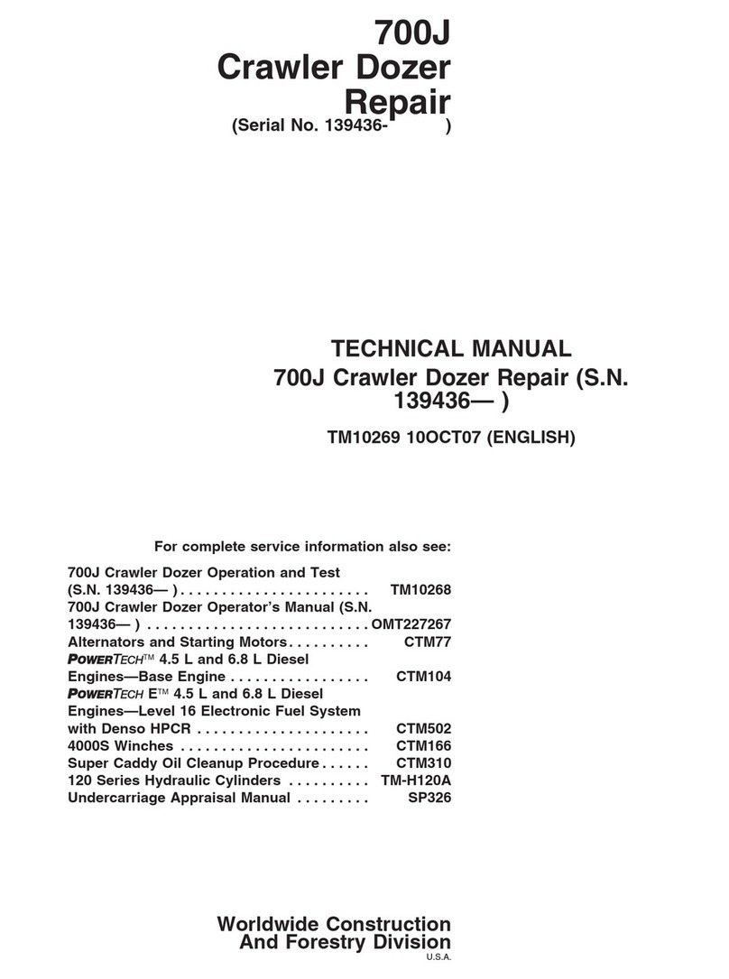 Worldwide Construction And Forestry Division 700J Technical manual