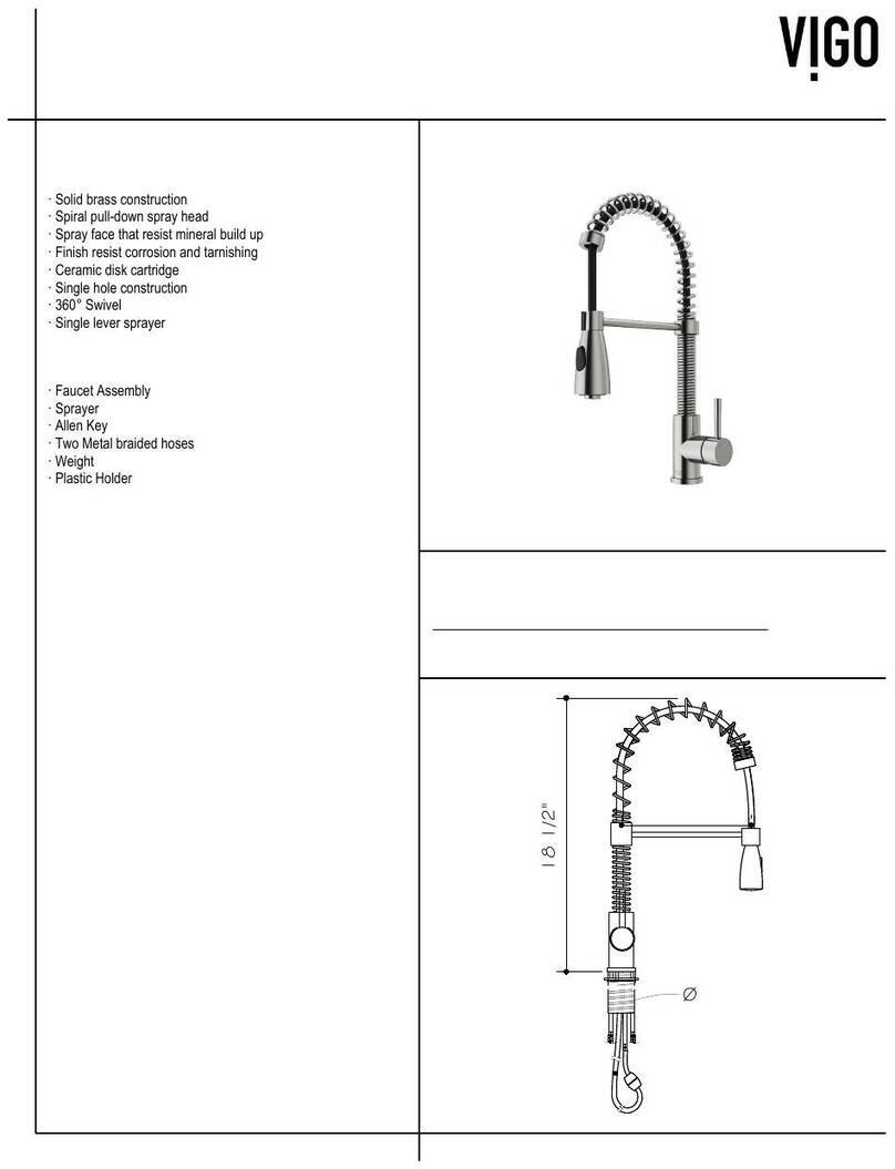 VIGO VG15800 User manual VIGO VG15800 User manual