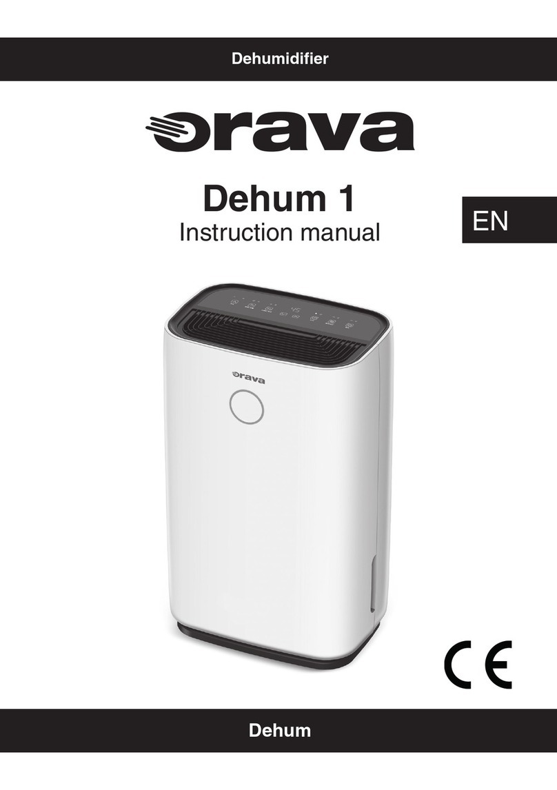 Orava Dehum 1 instruction manual