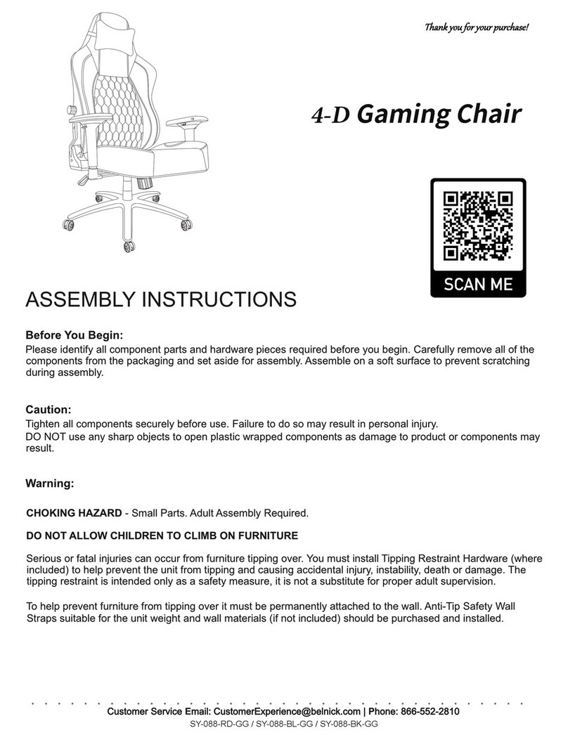 Belnick SY-088-RD-GG Assembly instructions Belnick SY-088-RD-GG Assembly instructions