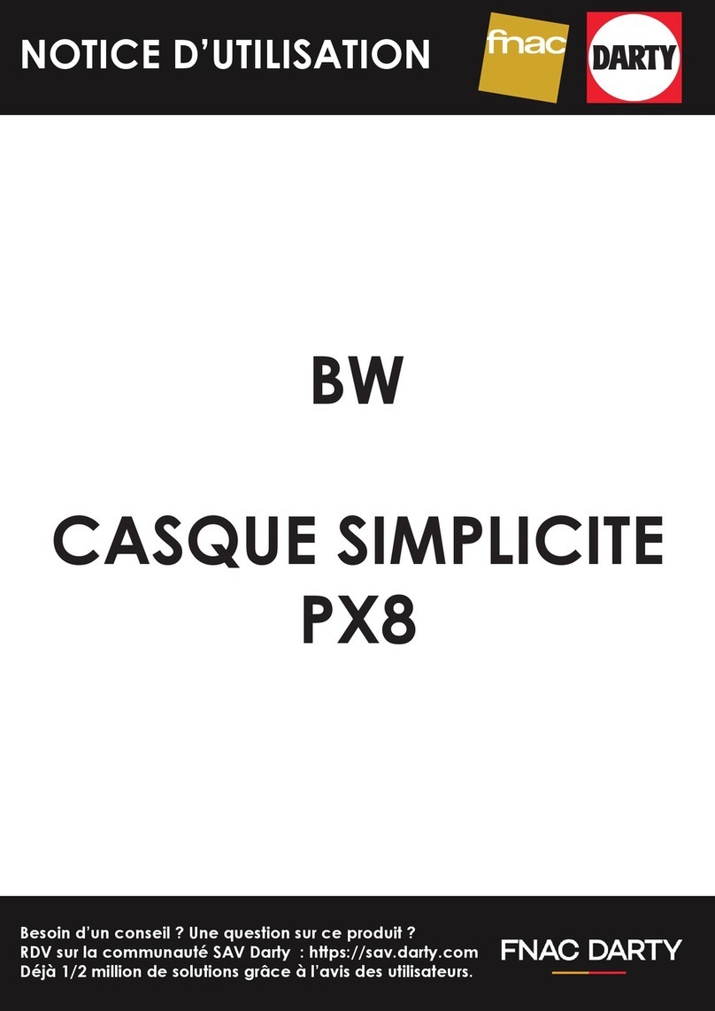 Bowers & Wilkins PX8 User manual