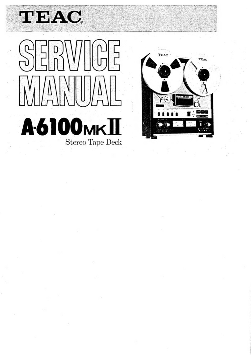 Teac A-6100MKII Service manual