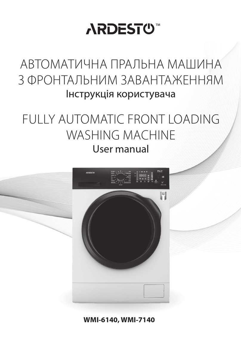 ARDESTO WMI-6140 User manual