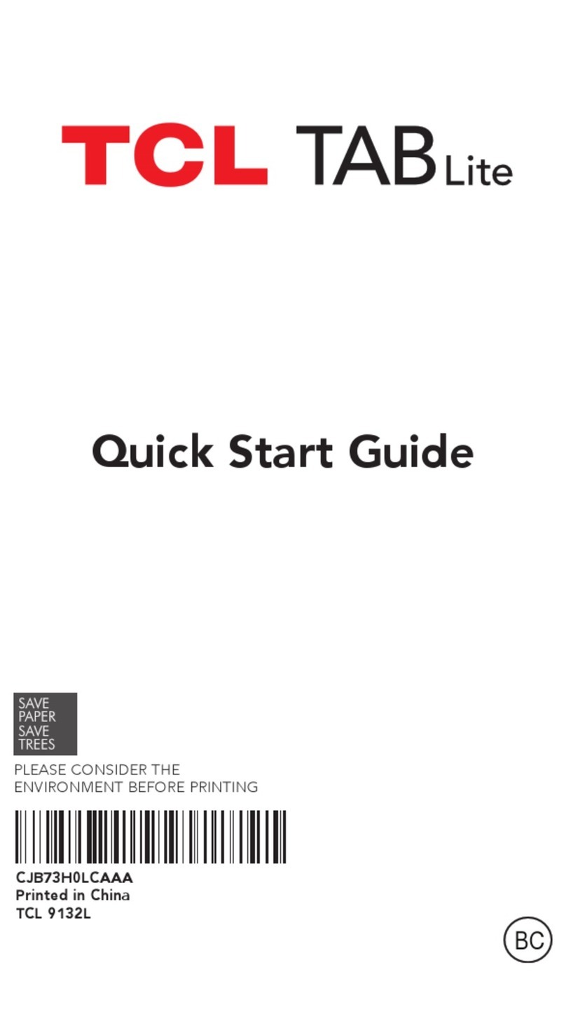TCL TAB Lite User manual