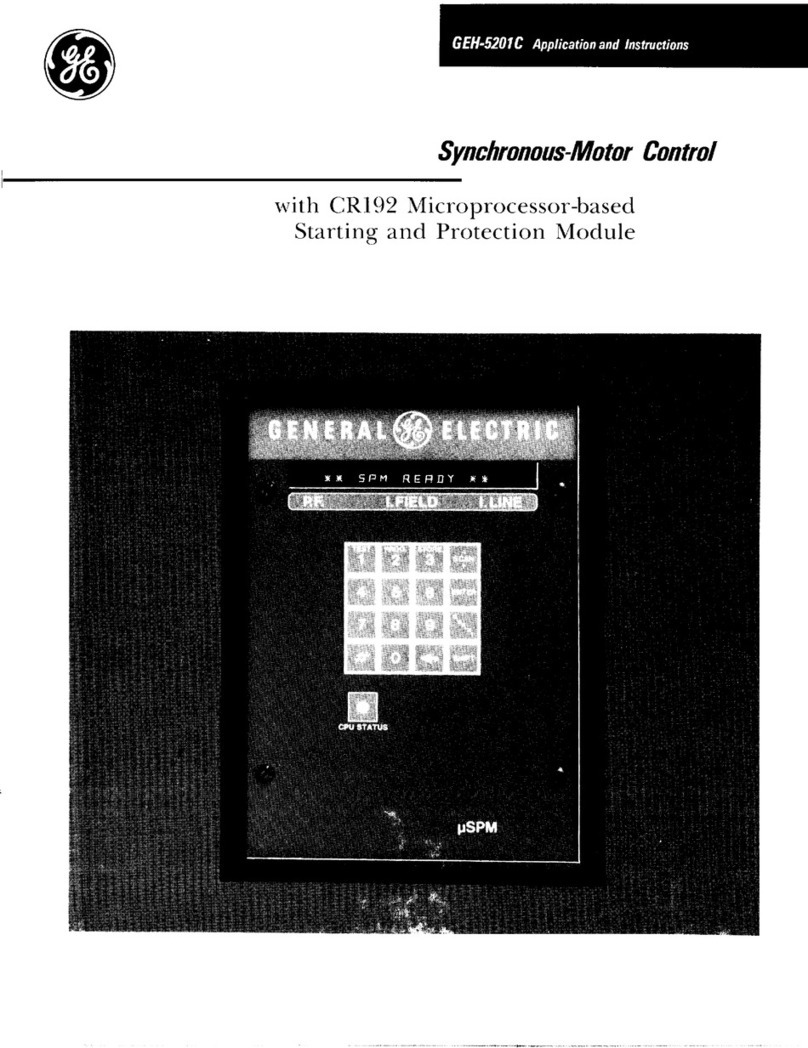GE GEH-5201 User manual
