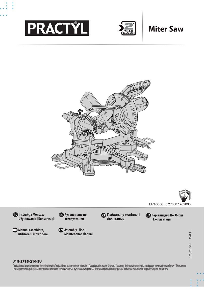 practyl J1G-ZP8B-210-EU Maintenance manual