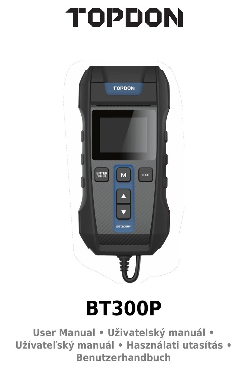 Topdon BT300P user manual