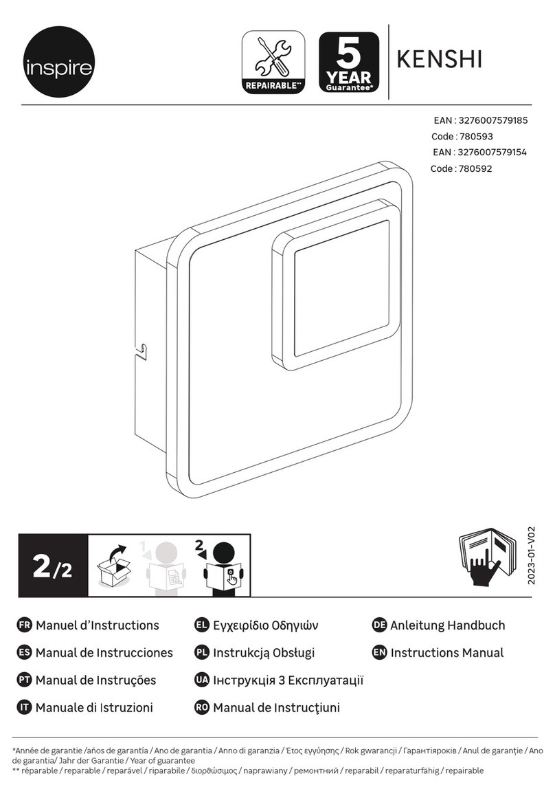 Inspire KENSHI 780593 User manual