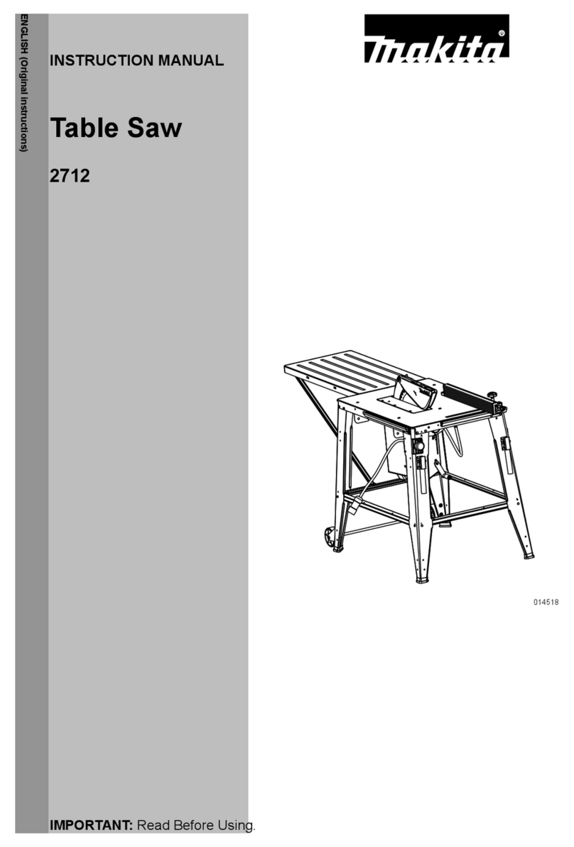 Makita 2712 User manual Makita 2712 User manual