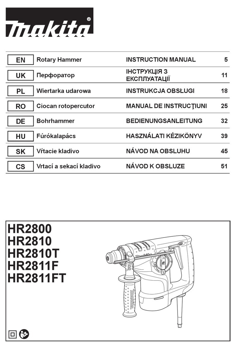 Makita HR2800 User manual