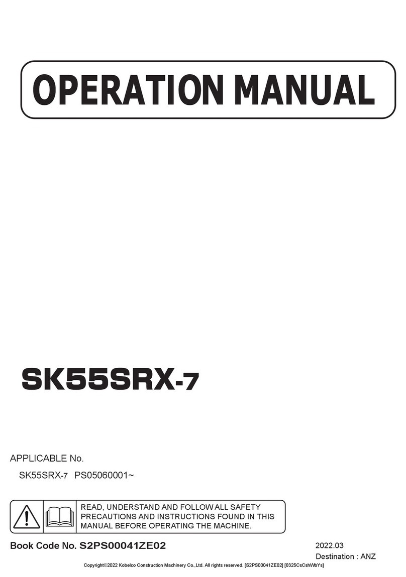 Kobelco SK55SRX-7 Operation manual