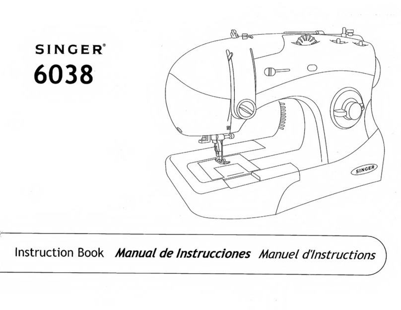 Singer 6038 Instruction book