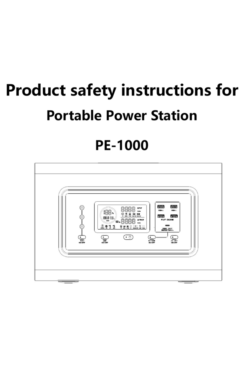 Geco PE-1000 Instruction sheet