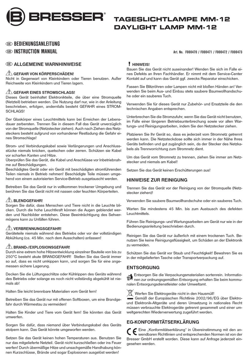 Bresser MM-12 instruction manual