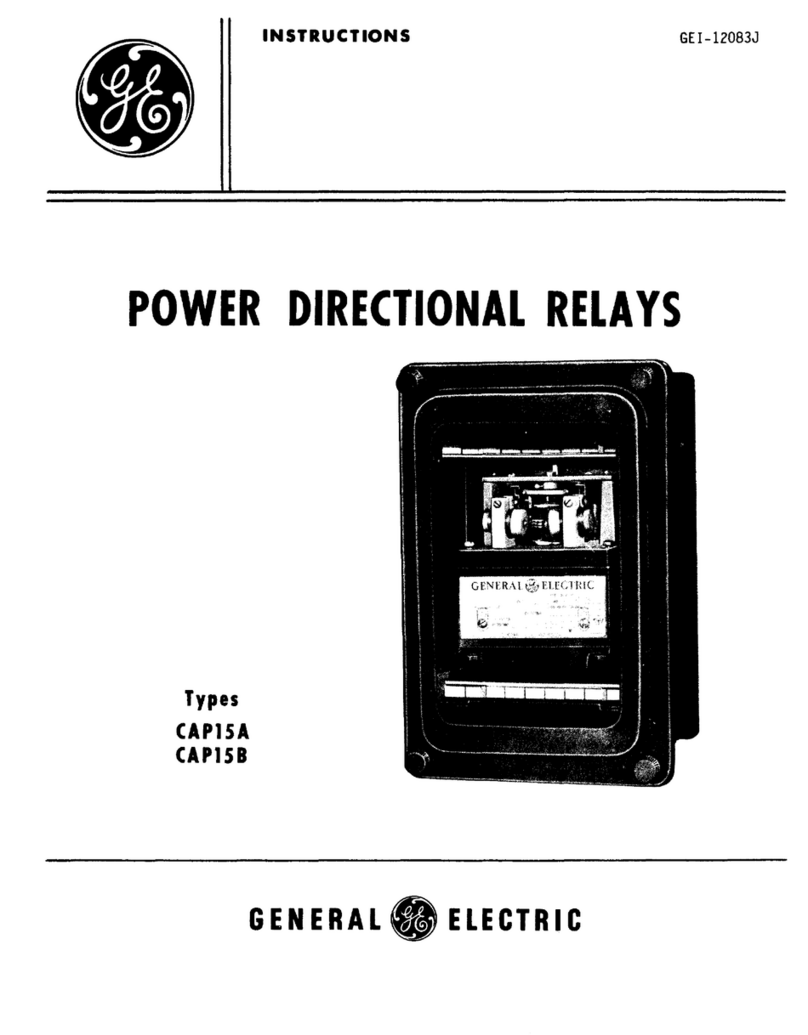 GE CAP15A User manual