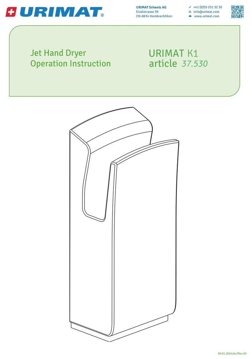 URIMAT K1 operation instruction
