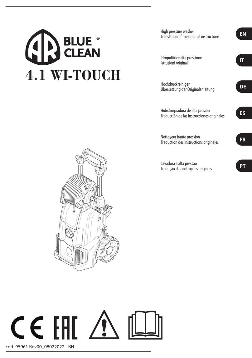 blueclean 4.1 WI-TOUCH User manual