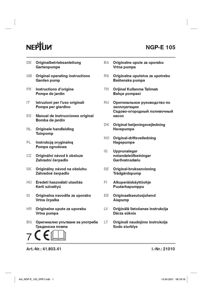 Neptun NGP-E 105 User manual Neptun NGP-E 105 User manual