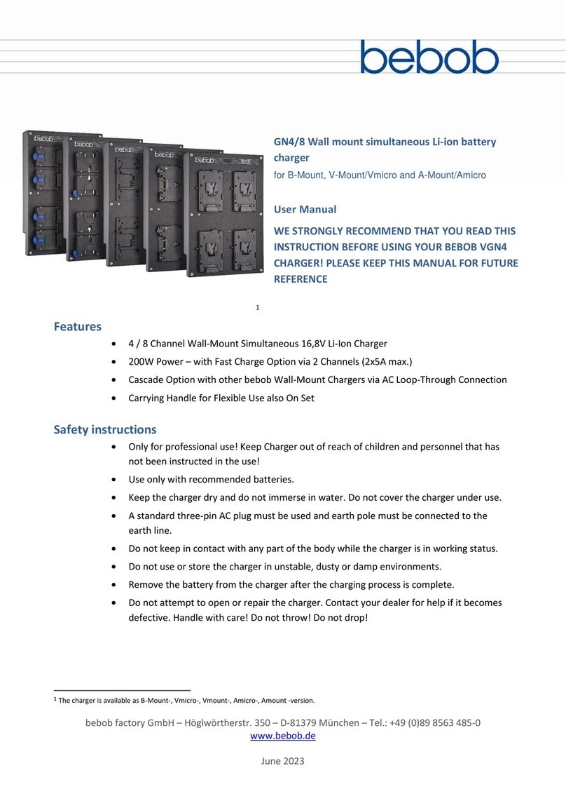 Bebob GN4/8 User manual