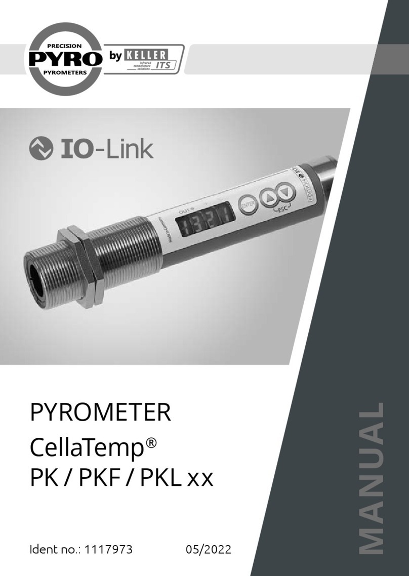 Keller CellaTemp PKF Series User manual