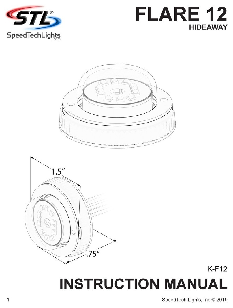 SpeedTech Lights FLARE 12 instruction manual