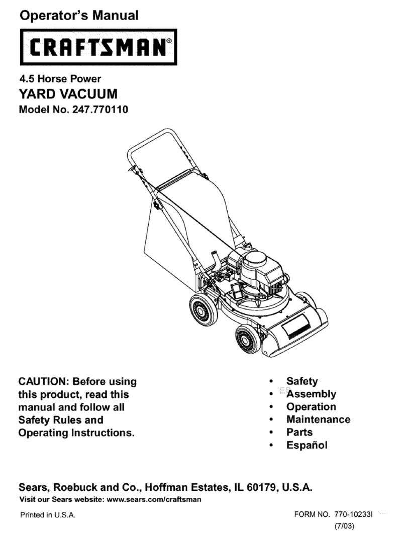 Craftsman 247.770110 User manual
